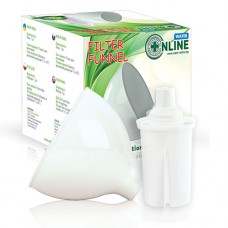 Mini filter-funnel with cartridge